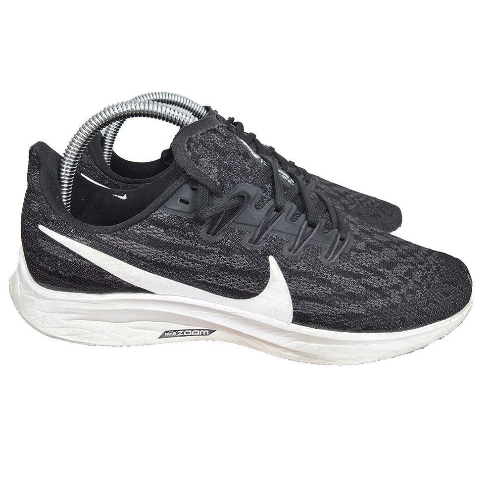 Nike Air Zoom Pegasus 36 Running Shoes Womens 8 Black White  Sneakers AQ2210-004